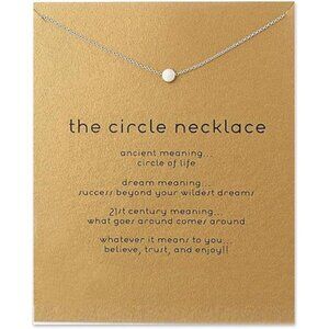 Dainty Pendant Chain Necklace
